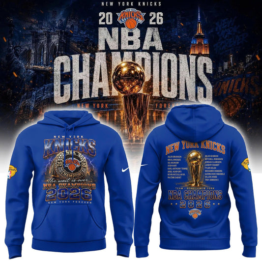 New York Basketball NBA Rings Champions Hoodie