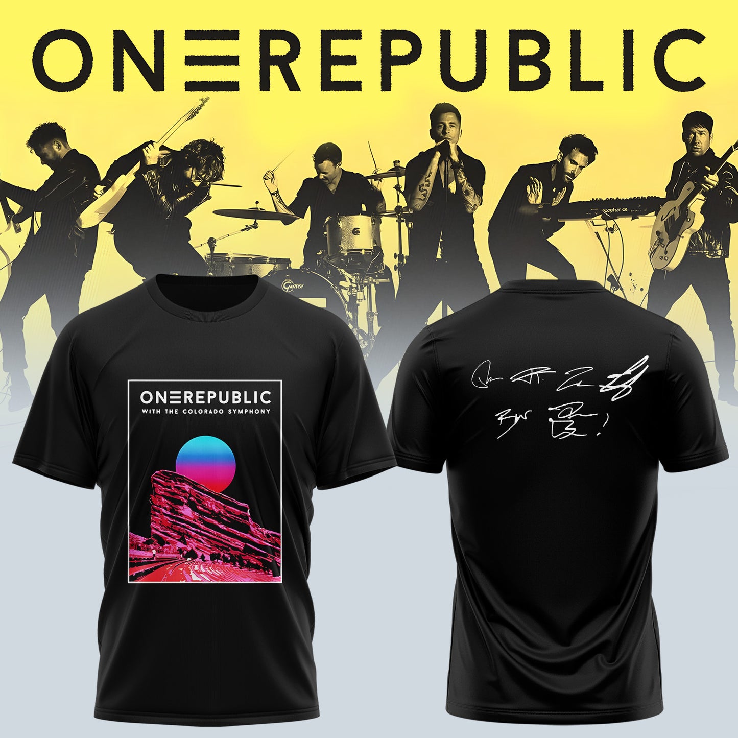 OneRepublic - From Europe With Love Tour 2026 T-Shirt
