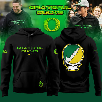 Oregon Ducks Grateful Dead 2025 Special Editions Combo Hoodie v2