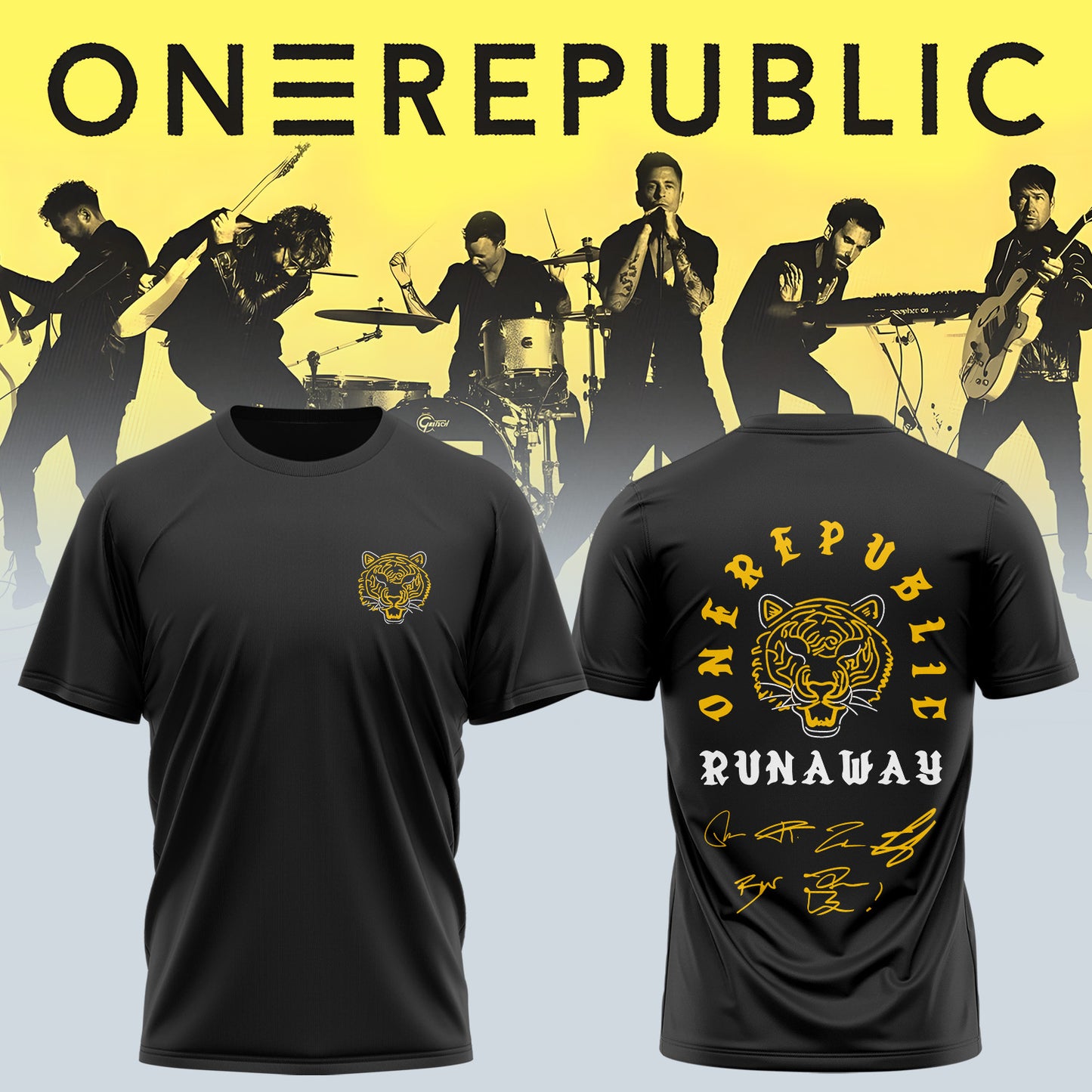 OneRepublic - From Europe With Love Tour 2026 T-Shirt