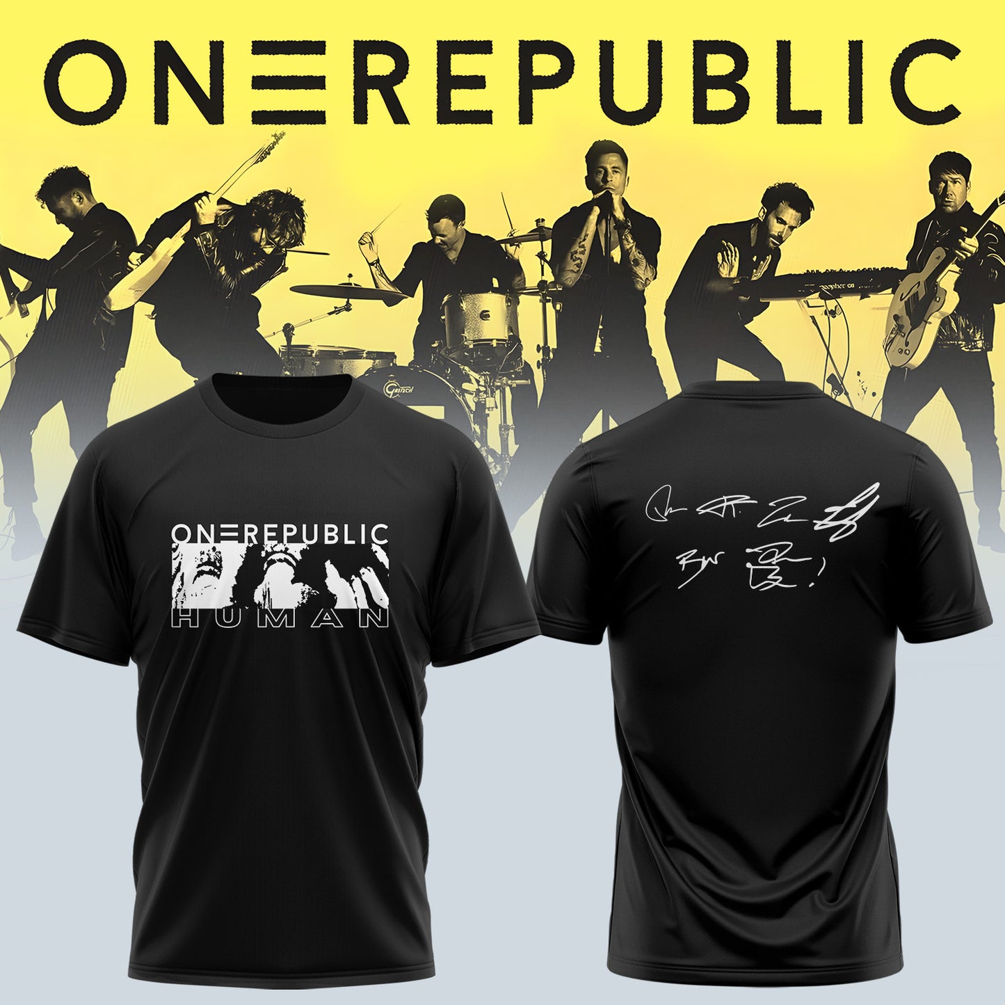 OneRepublic - From Europe With Love Tour 2026 T-Shirt