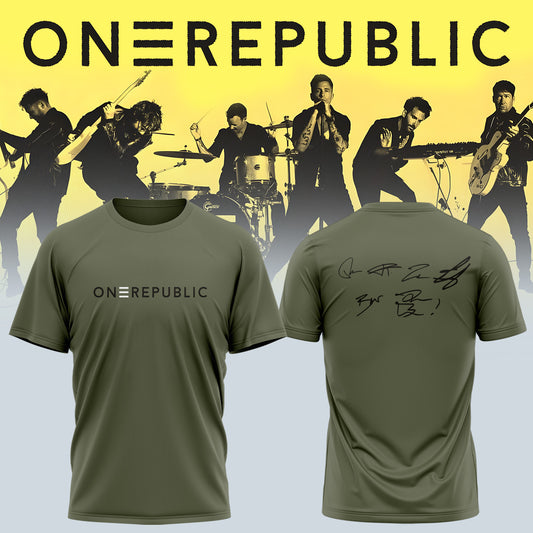 OneRepublic - From Europe With Love Tour 2026 T-Shirt