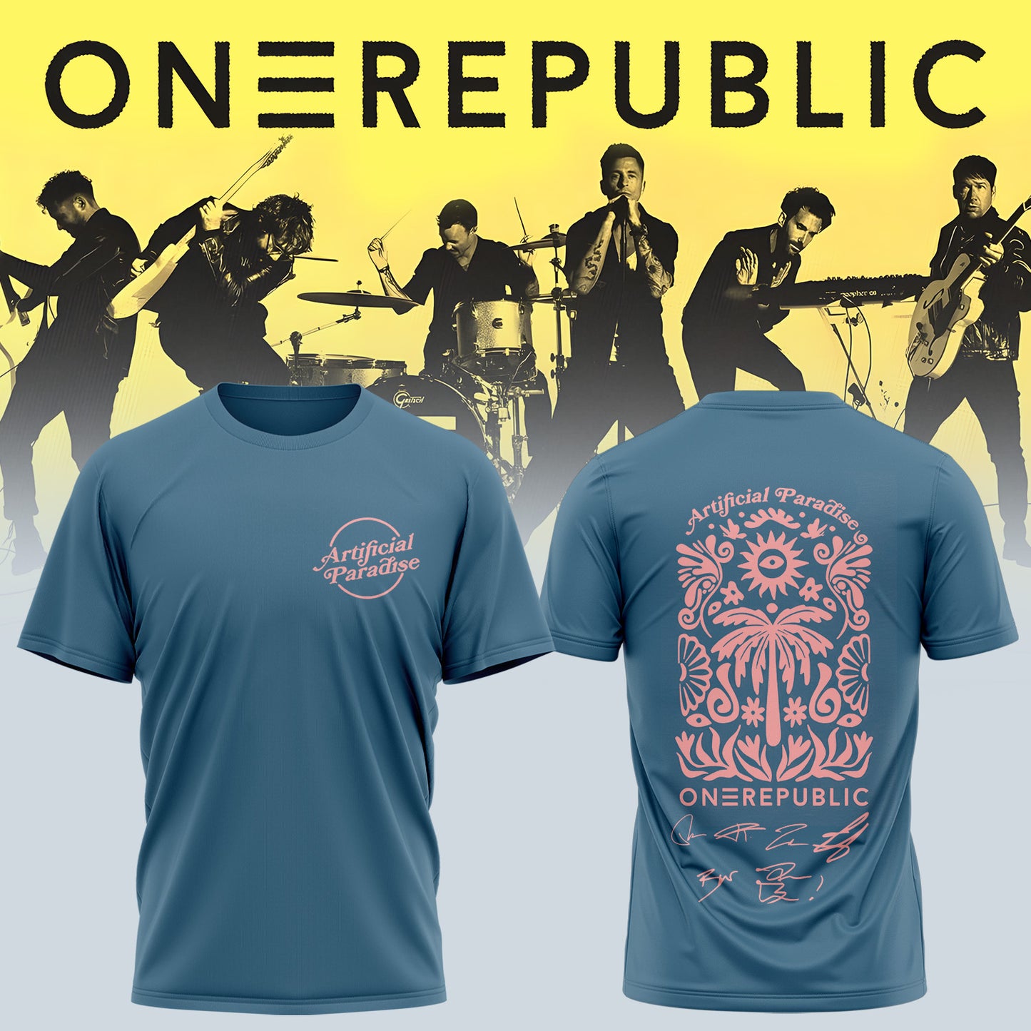 OneRepublic - From Europe With Love Tour 2026 T-Shirt