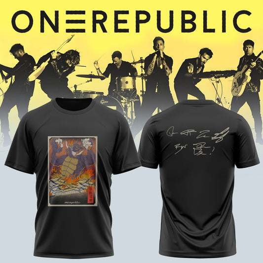 OneRepublic - From Europe With Love Tour 2026 T-Shirt