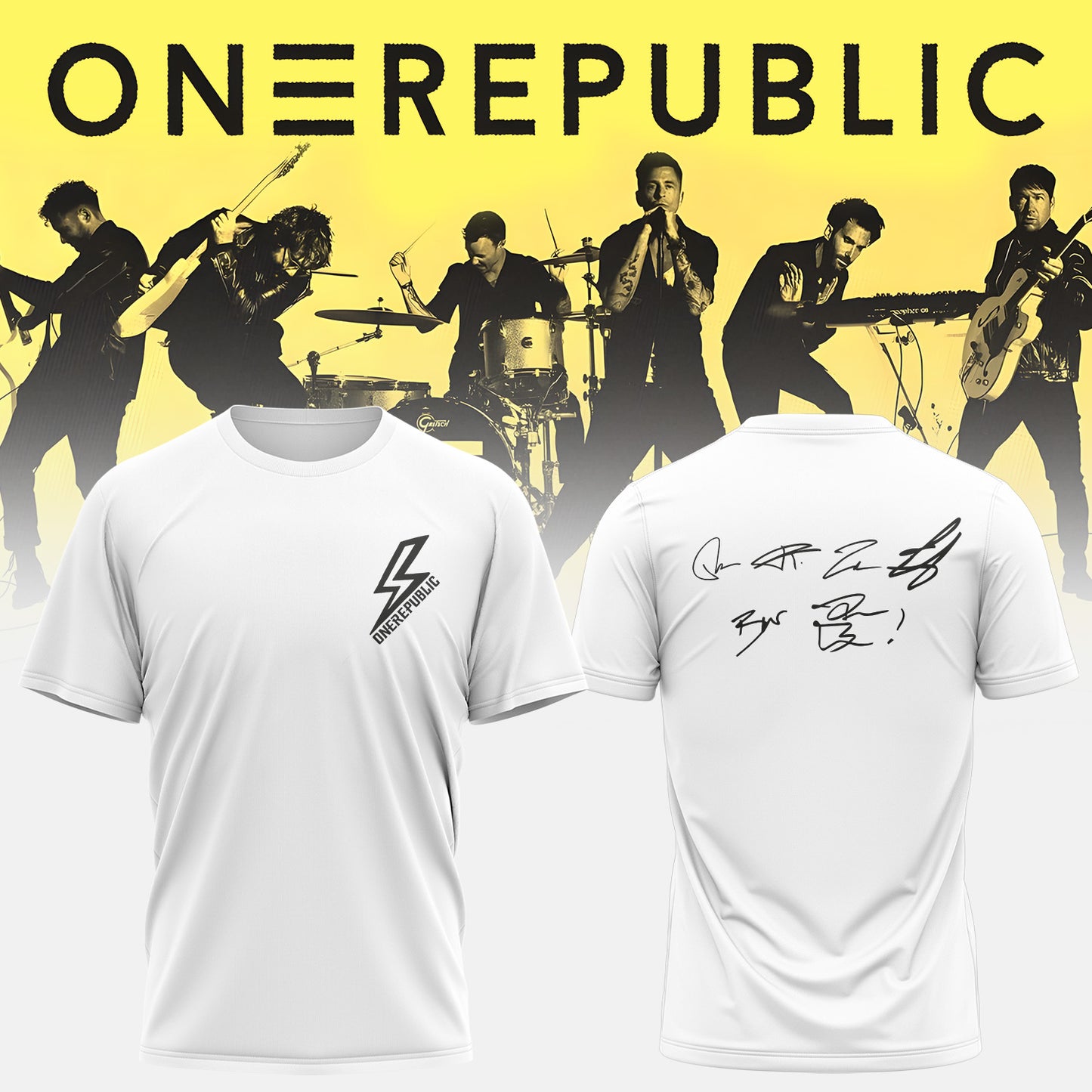 OneRepublic - From Europe With Love Tour 2026 T-Shirt