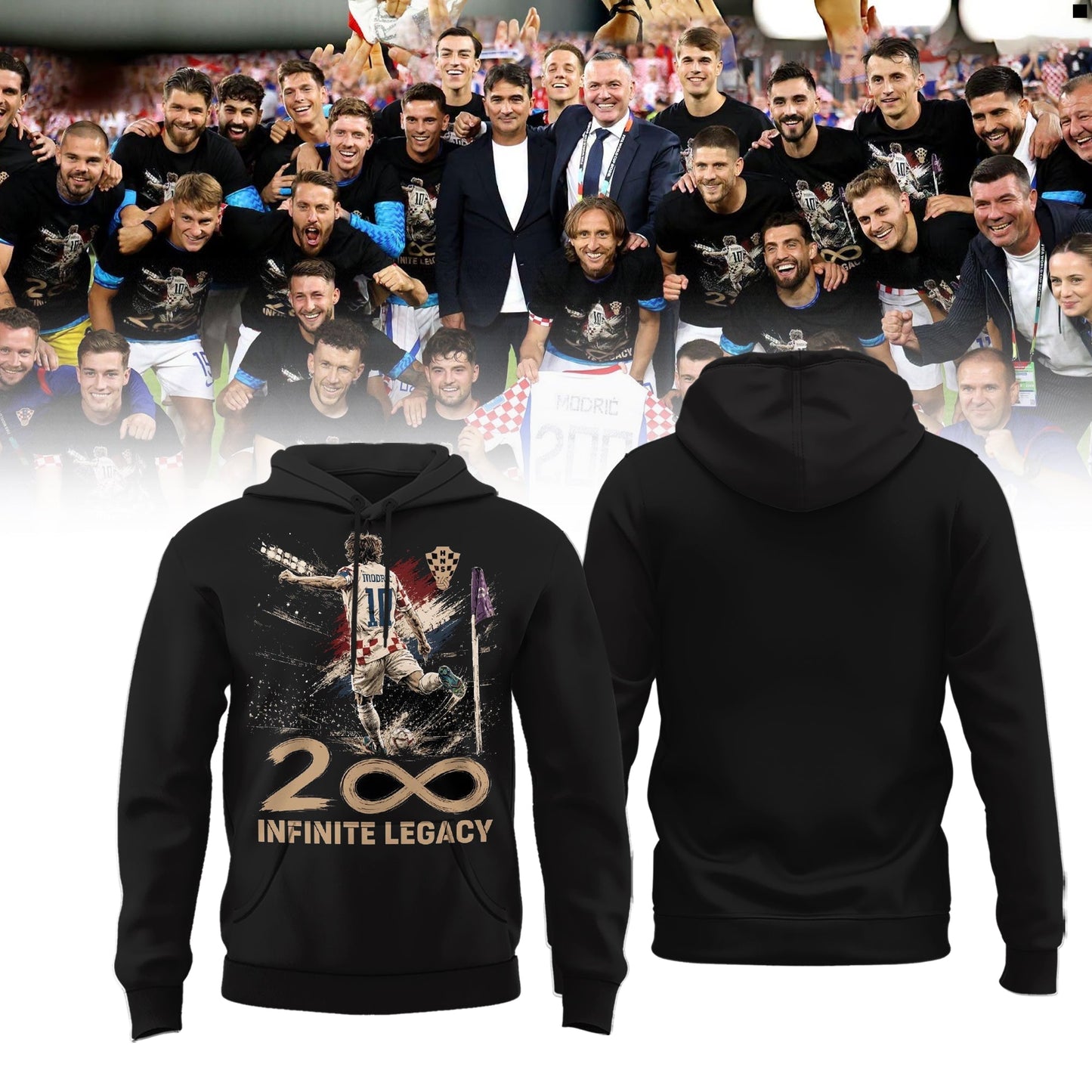 Limited Edition Luka Modrić – Captain. Legend. Midfield Maestro Shirt