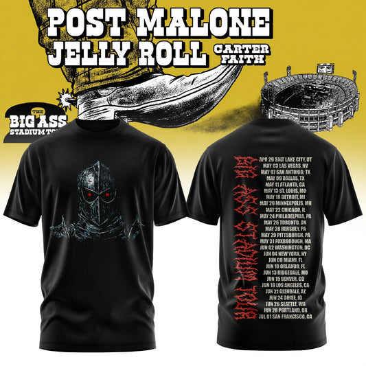 Post Malone “The BIG ASS Stadium World Tour” Limited Tshirt