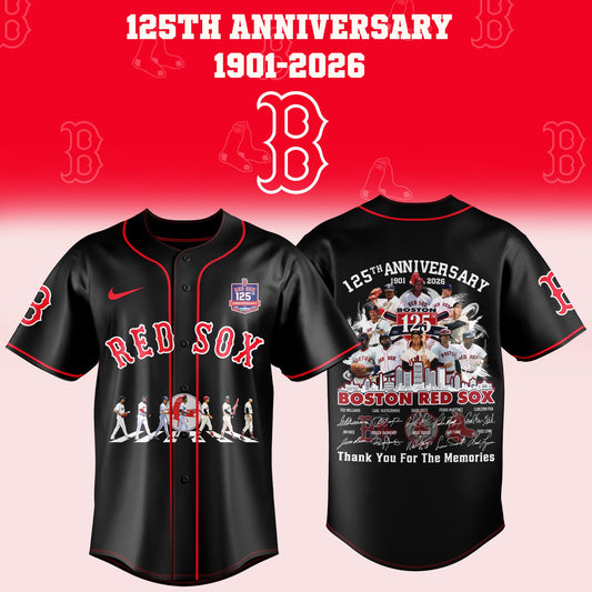Red Sox 125th Anniversary Limited Jersey