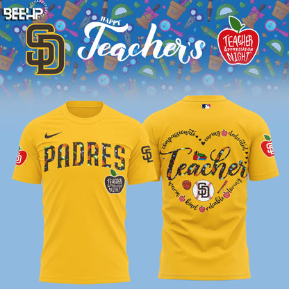 San Diego Padres TEACHER APPRECIATION NIGHT Editions Limited 2025 Shirt