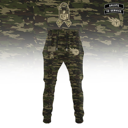 Tennessee Titans Camo 2025 Salute to Service Limited Edition Hoodie Combo