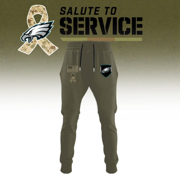 Philadelphia Eagles 2025 Salute to Service Limited Edition Combo