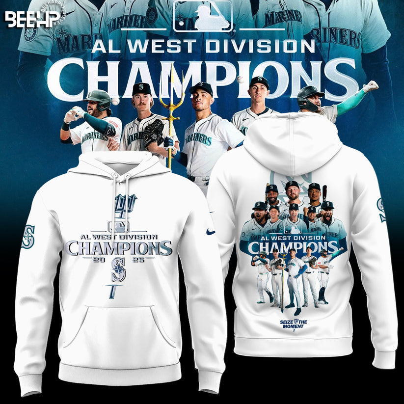 Seattle Mariners 2025 AL West Division Champions Limited Edition Hoodie