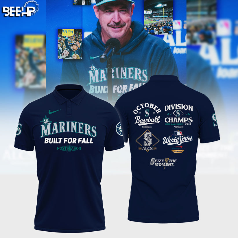 Seattle Mariners Built For Fall Limited Edition Polo