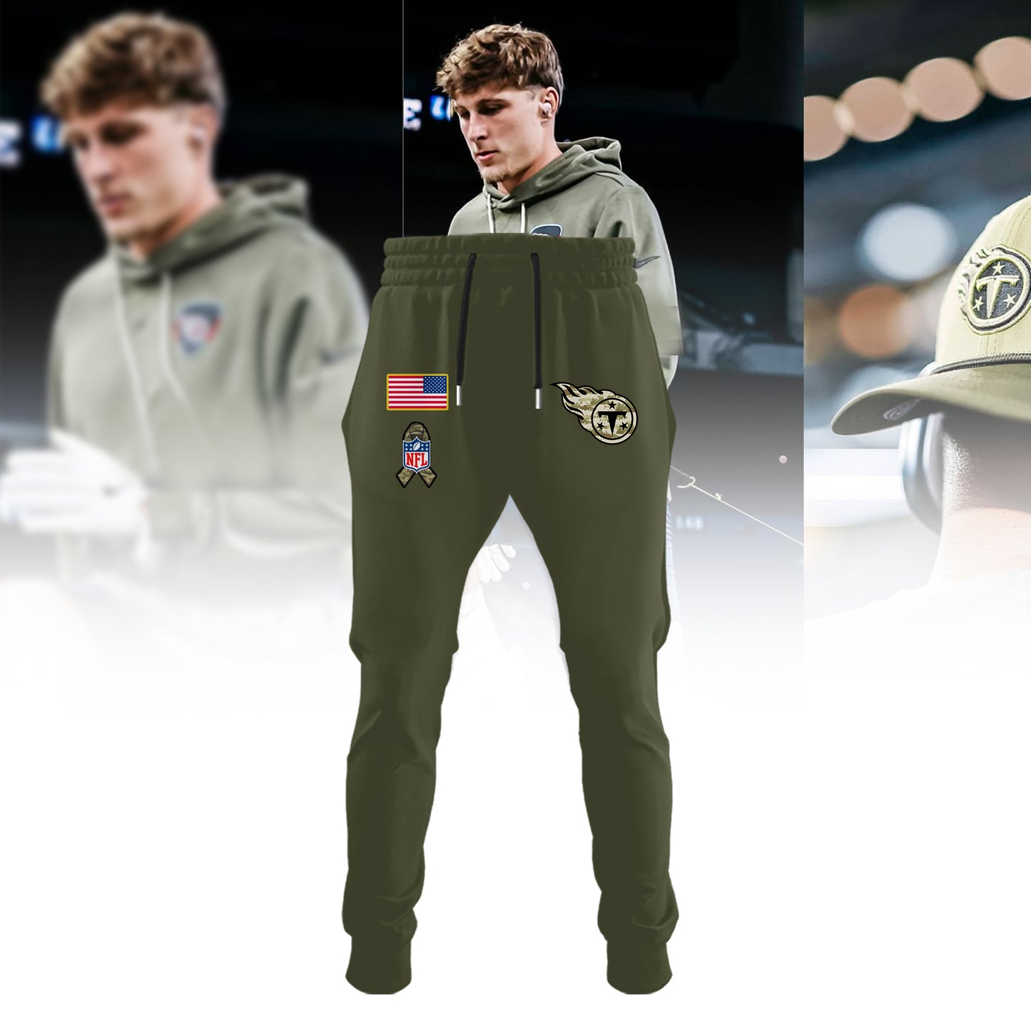 Tennessee Titans 2025 Salute to Service Limited Edition Hoodie