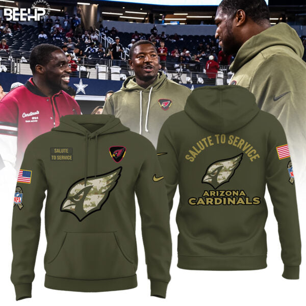 Arizona Cardinals 2025 Salute to Service Limited Edition Hoodie