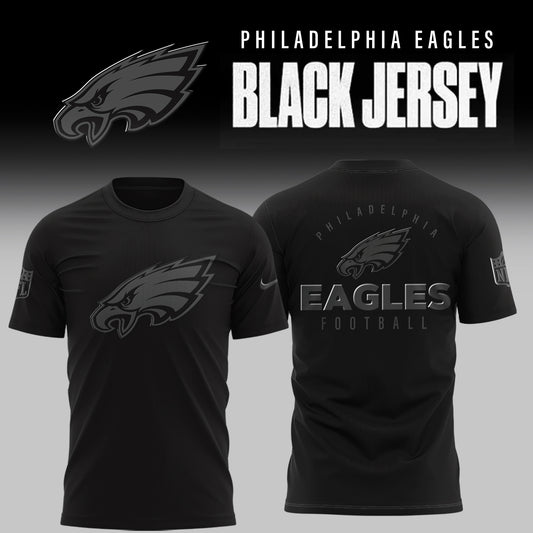 Philadelphia Eagles 2025 Back In Black Limited Edition T-Shirt