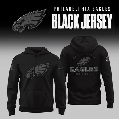 Philadelphia Eagles 2025 Back In Black Limited Edition Hoodie