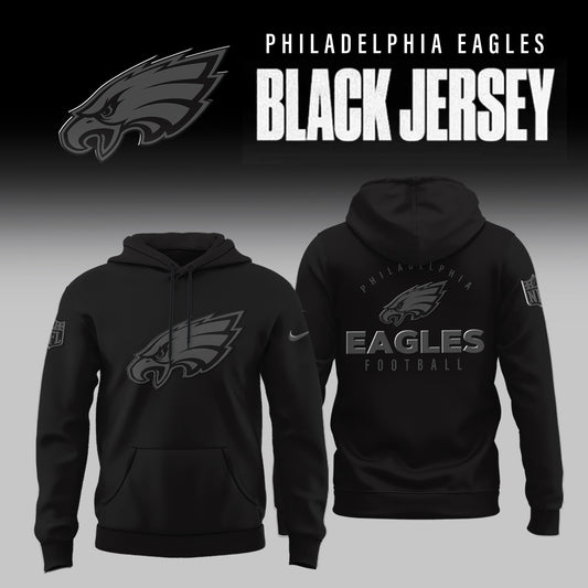 Philadelphia Eagles 2025 Back In Black Limited Edition Hoodie
