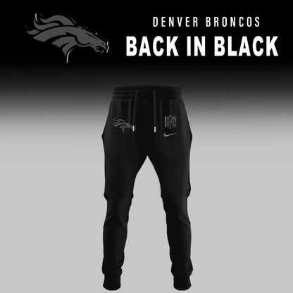Denver Broncos 2026 Back In Black Limited Edition Hoodie