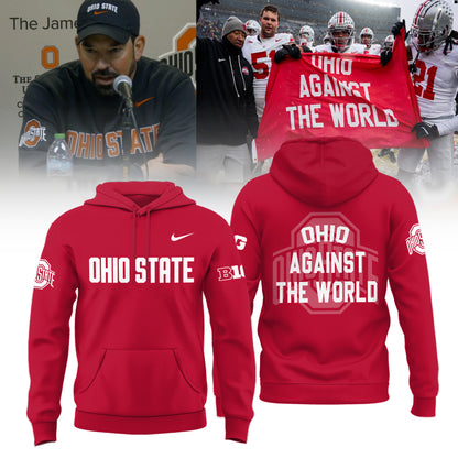 ..Ohio State Buckeyes "Against The World" Limited Edition Hoodie