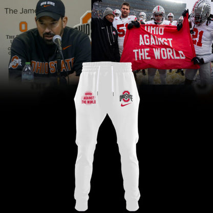 ..Ohio State Buckeyes "Against The World" Limited Edition Hoodie