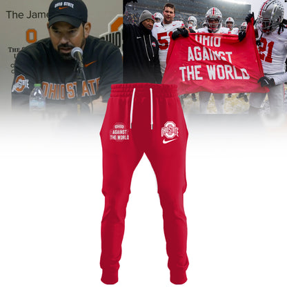 ..Ohio State Buckeyes "Against The World" Limited Edition Hoodie
