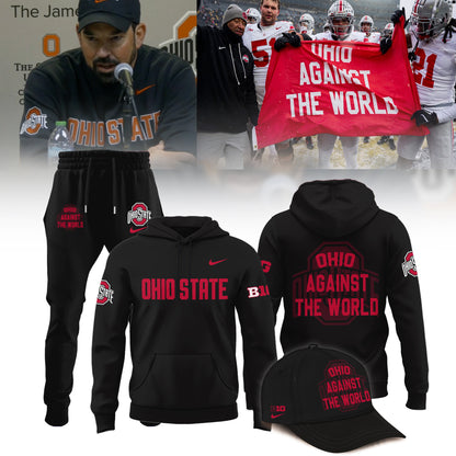 ..Ohio State Buckeyes "Against The World" Limited Edition Hoodie