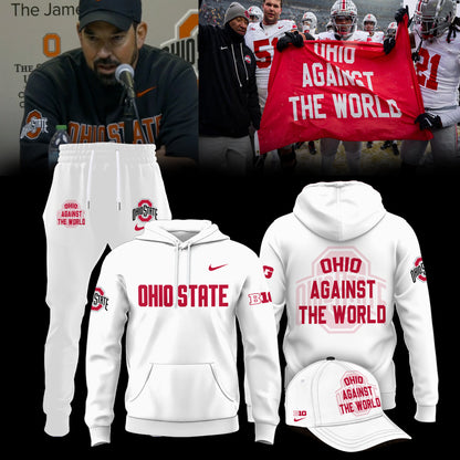 ..Ohio State Buckeyes "Against The World" Limited Edition Hoodie