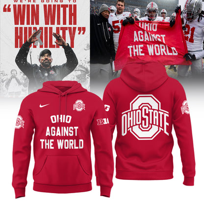 ..Ohio State Buckeyes "Against The World" Limited Edition Hoodie