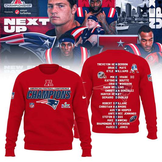 New England Patriots NFC Champions Limited Edition Shirt