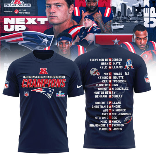 New England Patriots NFC Champions Limited Edition Shirt