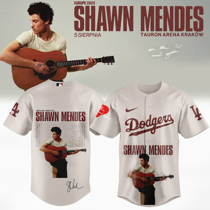 LA Dodgers _ Shawn Mendes “On The Road Again” Jersey