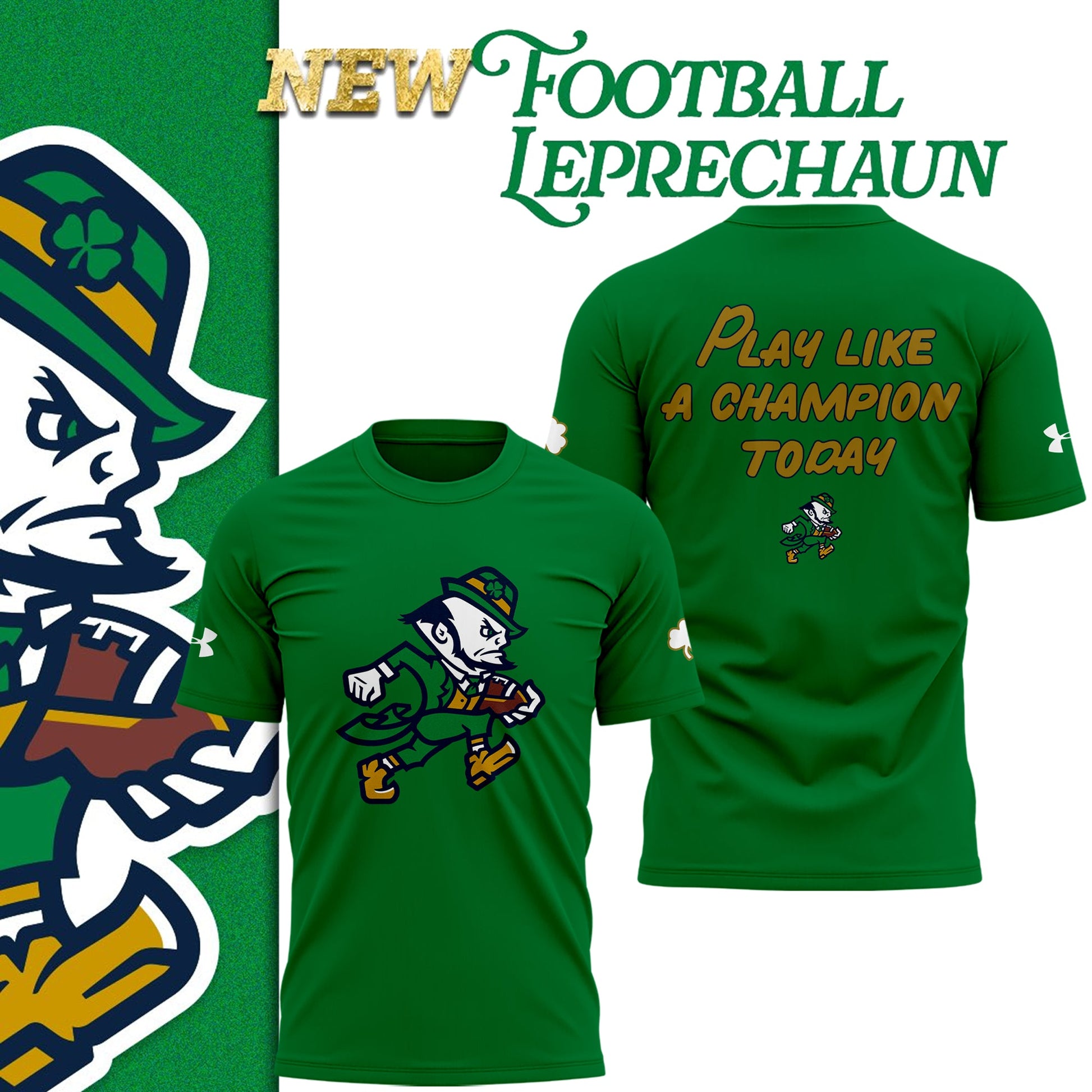 Limited Edition Irish Football Leprechaun Collection 2025 TShirt