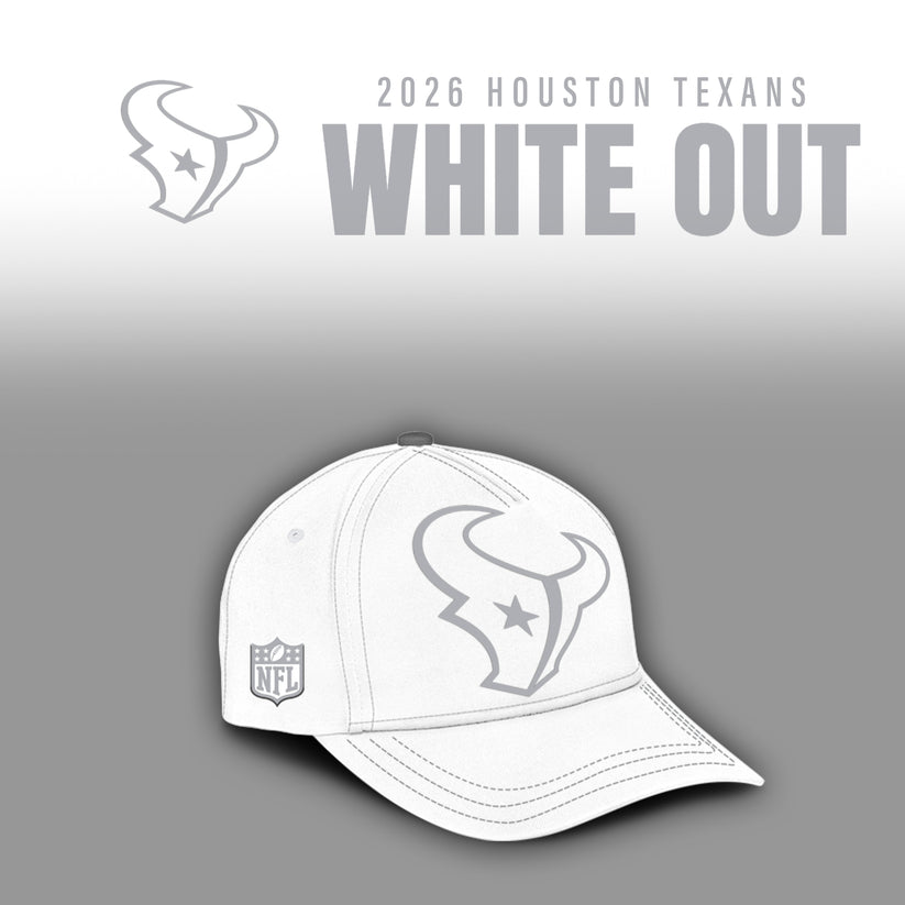 Houston Texans 2026 Winter White Out Combo Hoodie