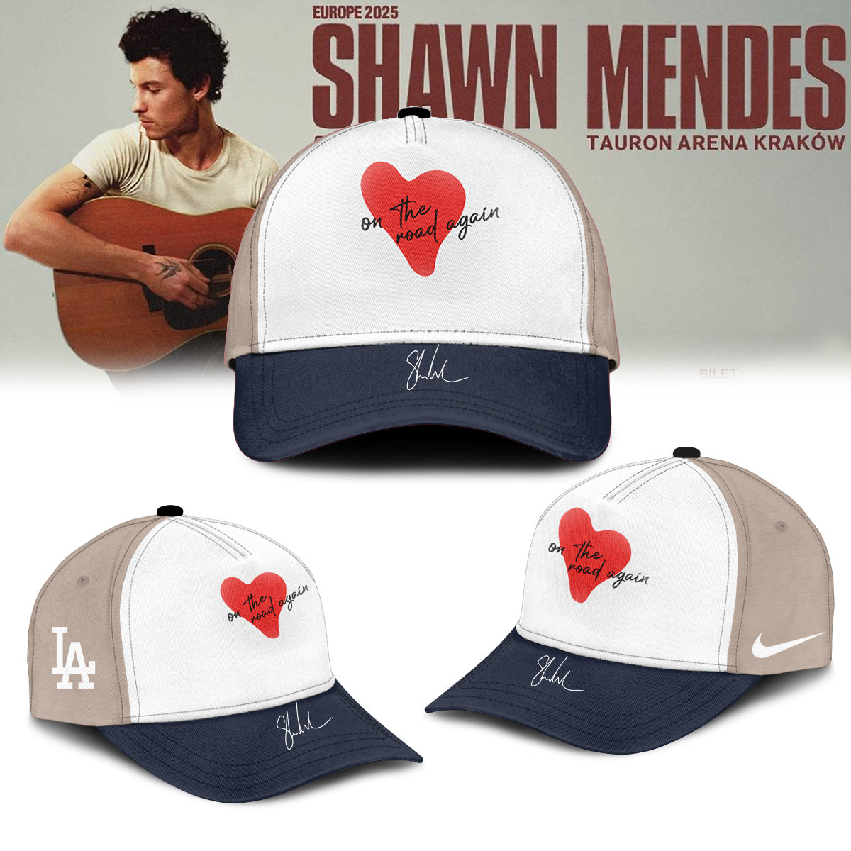 Shawn Mendes _ On The Road Again Hoodie