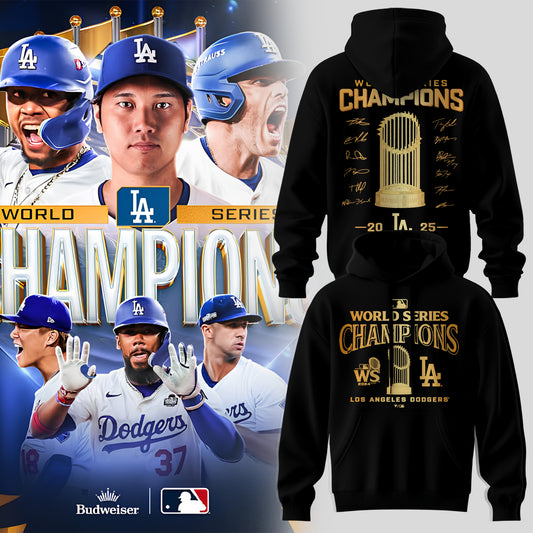 _Los Angeles Dodgers World Series 2025 Champions Hoodie