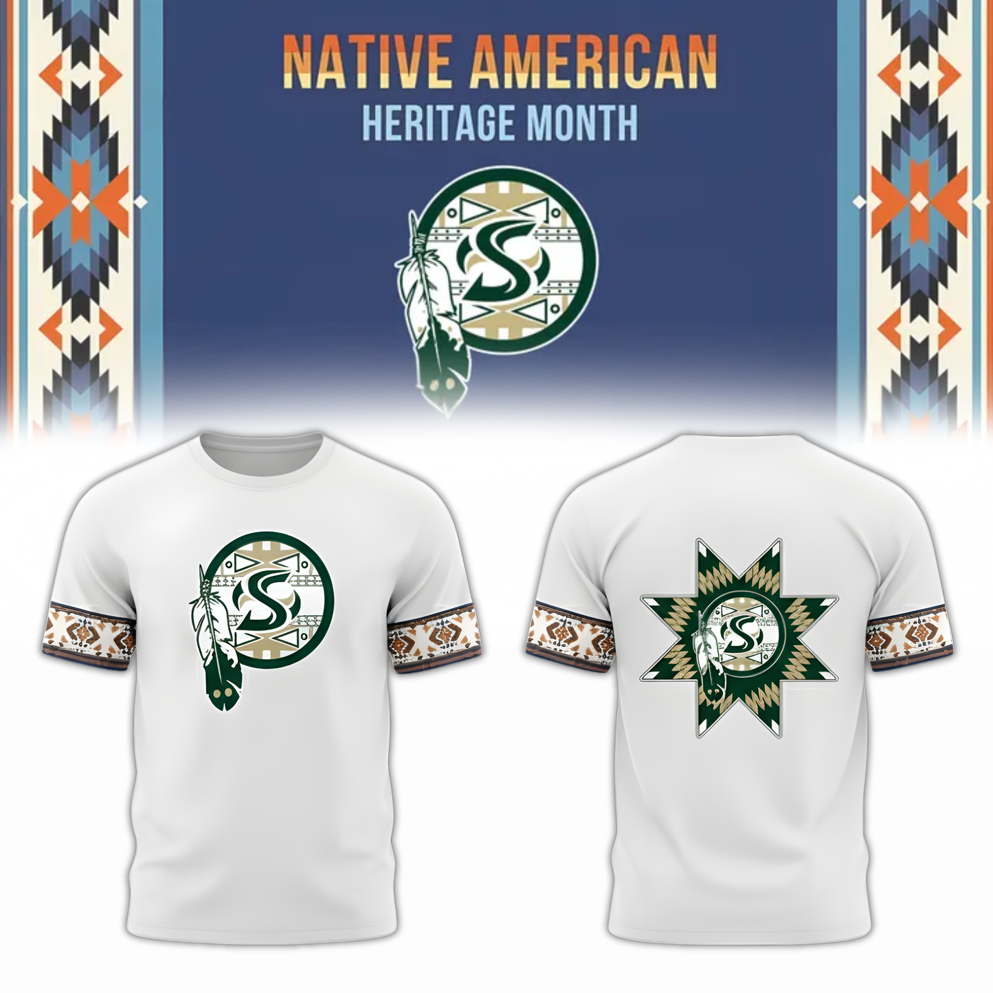 Sacramento State Hornets Native American Heritage Month T-Shirt