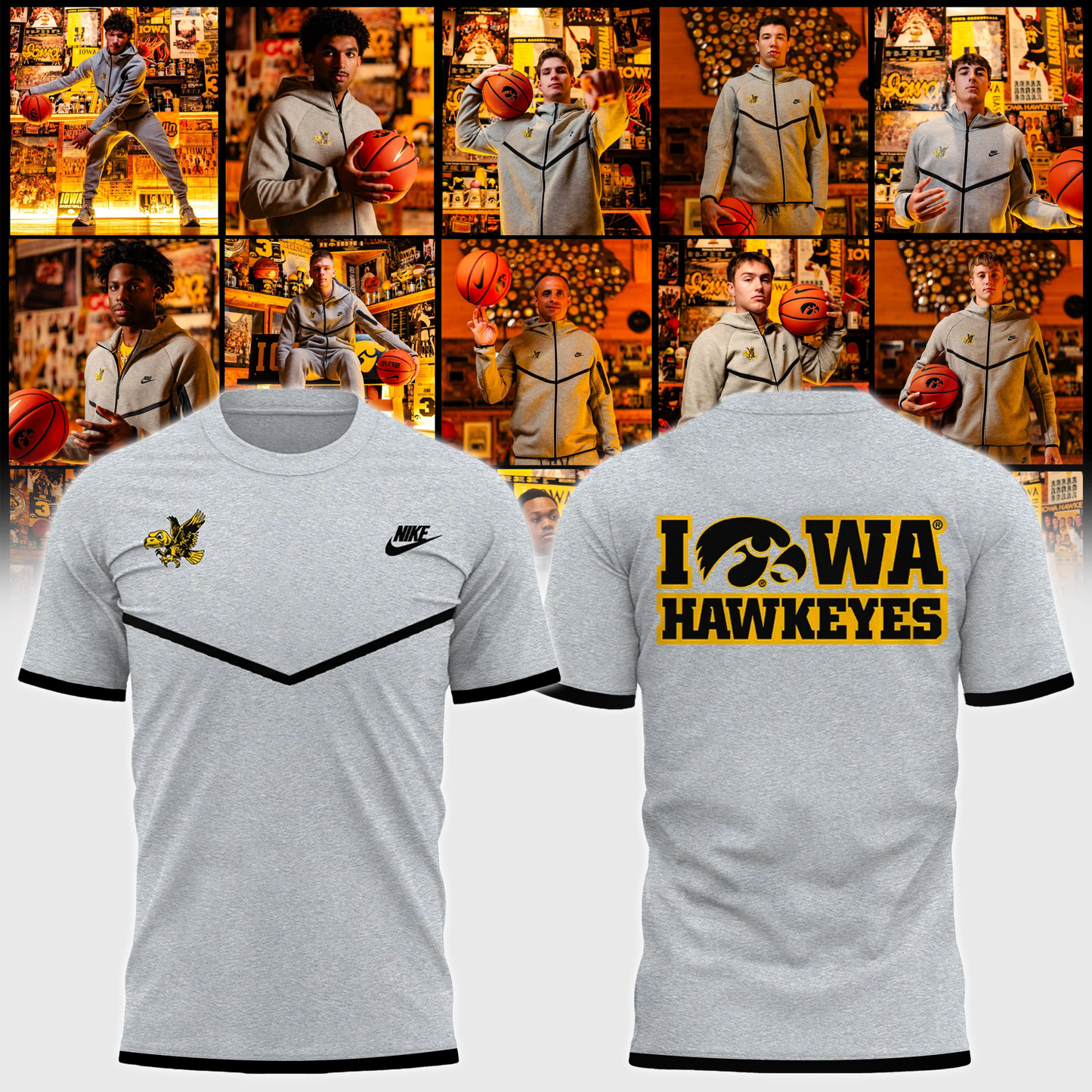 2025 Iowa Hawkeyes Uniform Tshirt