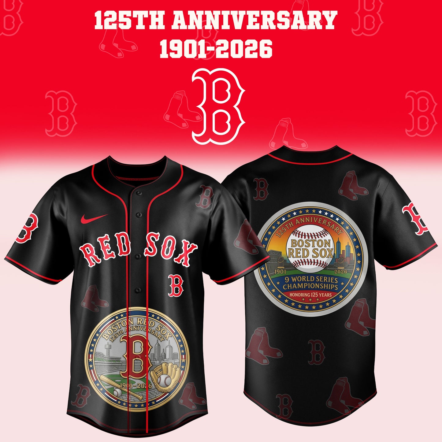 Red Sox 125th Anniversary Limited Jersey