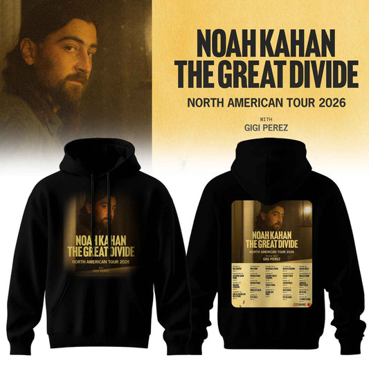 Noah Kahan – The Great Divide Tour Merch Limited Hoodie