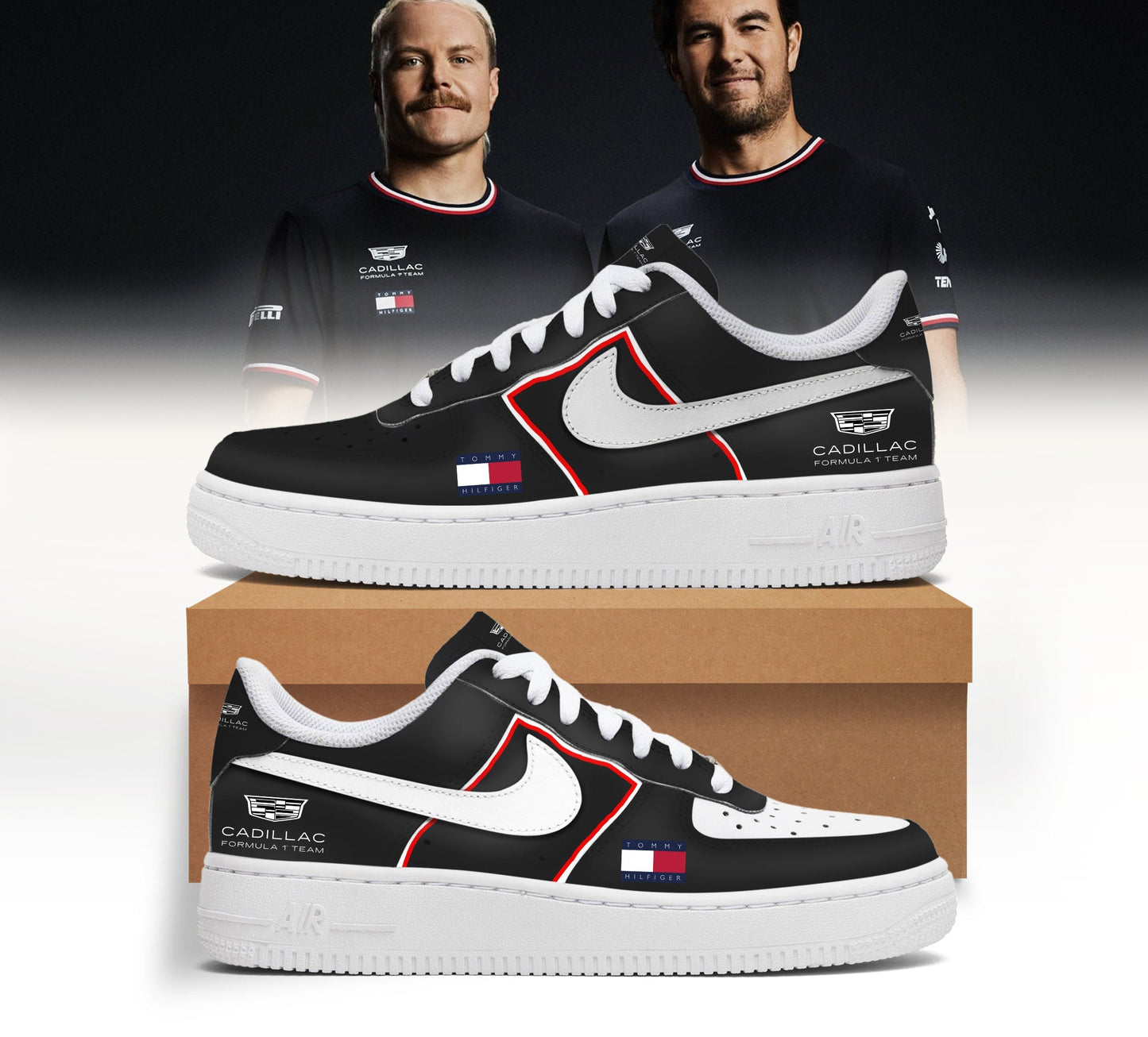Cadillac Formula 1 x Tommy Hilfiger Limited Edition AF1 Sneakers