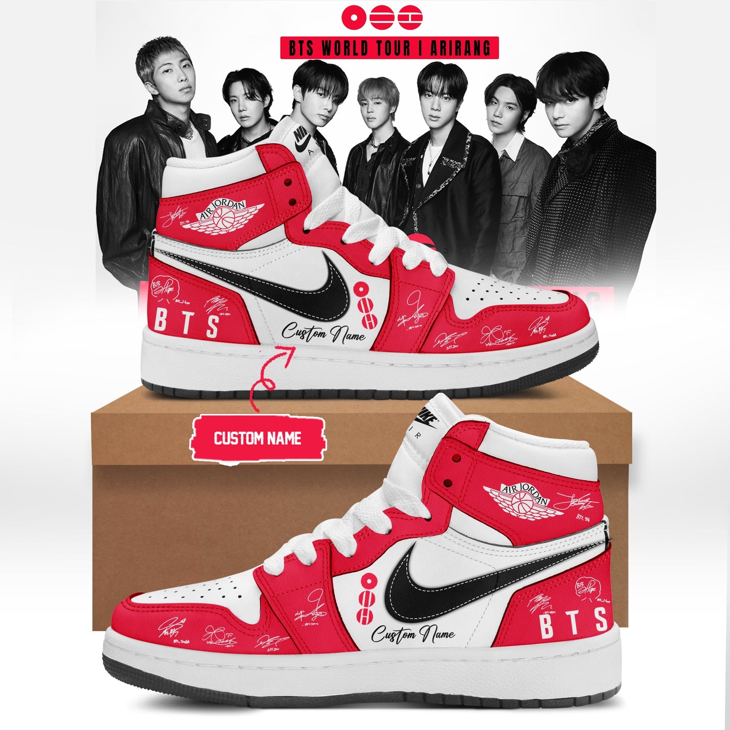 BTS WORLD TOUR ‘ARIRANG’ 2026 – Shoes
