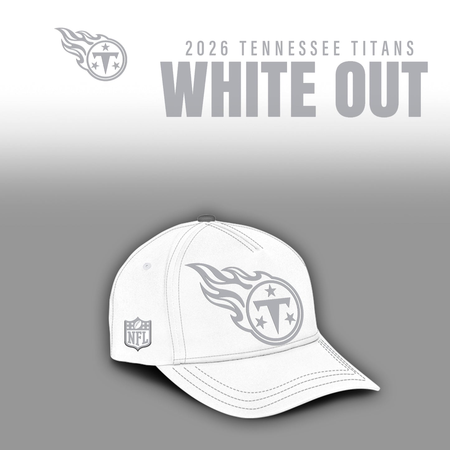 Tennessee Titans 2026 White Out Limited Edition Hoodie