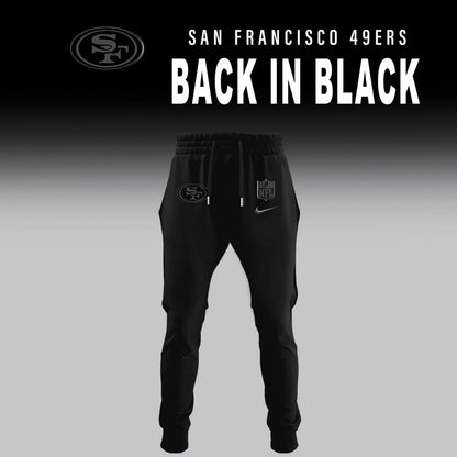 San Francisco 49ers 2026 Back In Black Limited Edition Hoodie