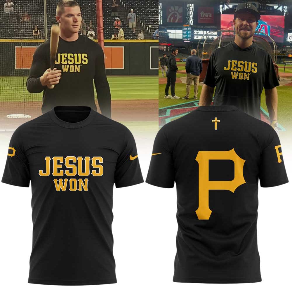 Pittsburgh Pirates x JESUS WON 2026 T-Shirt
