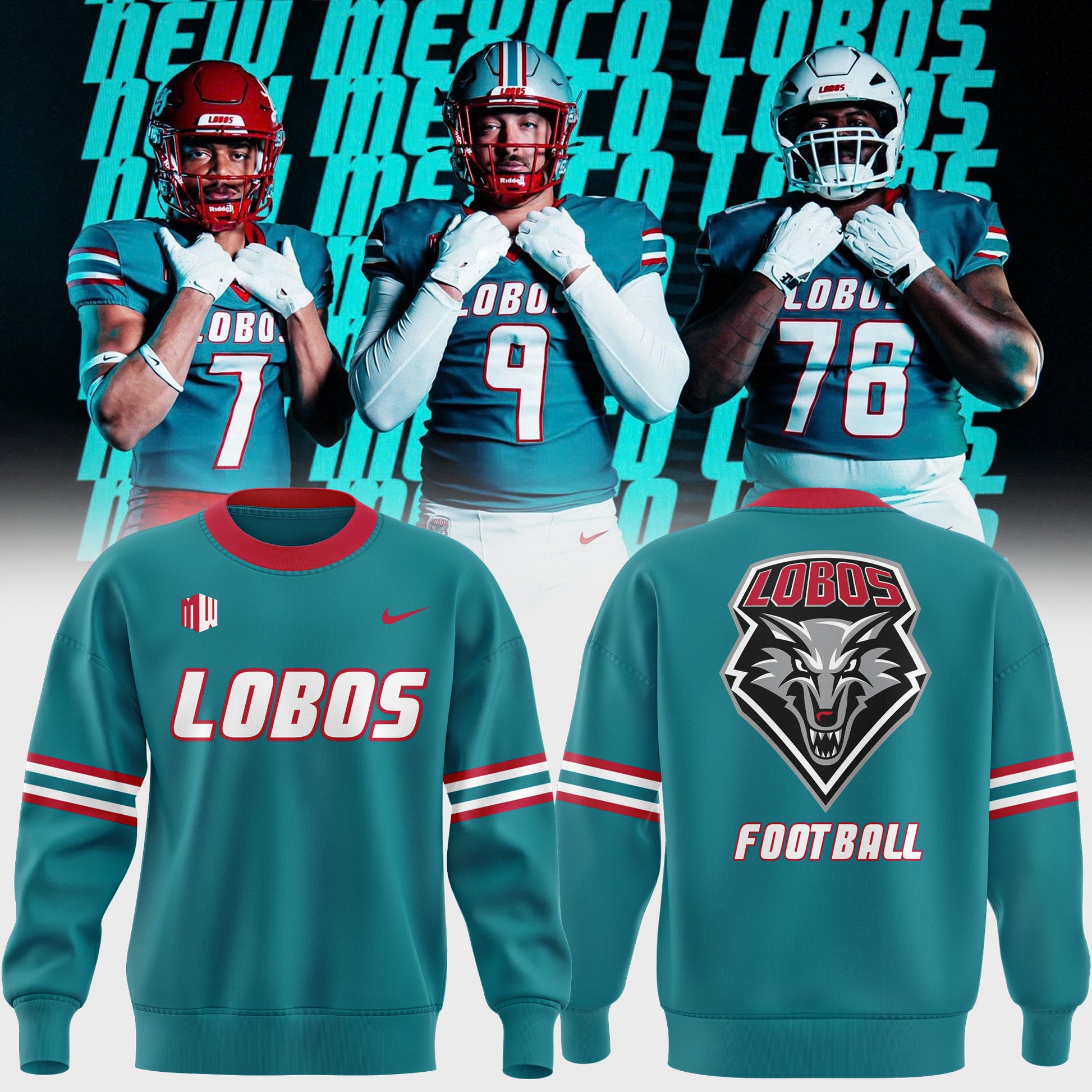 New Mexico Football Special Edition  Sweatshirt 2025