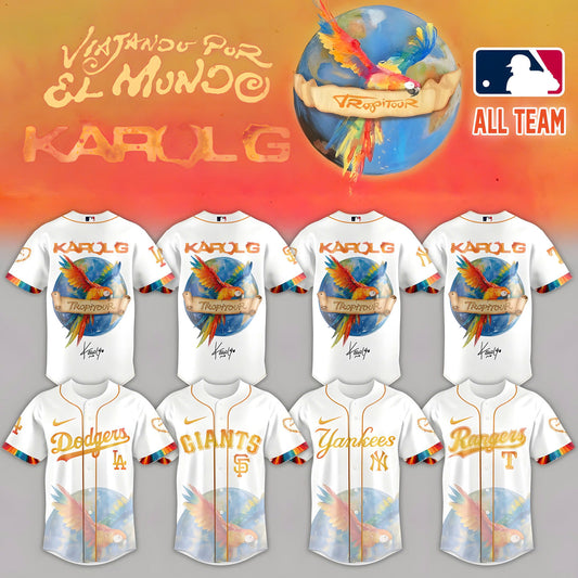Baseball x Karol G – Nos Vamos de Tour JERSEY(All Team)