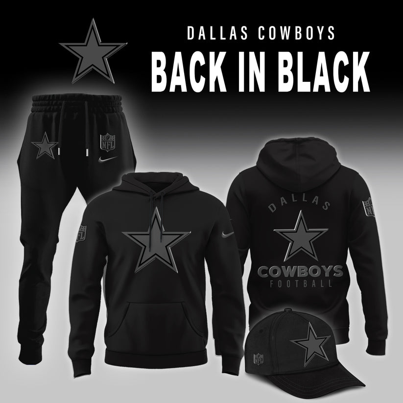 Dallas Cowboys 2025 Back In Black Limited Edition Combo Hoodie