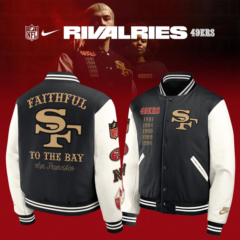 San Francisco 49ers 2025 Rivalries Limited Edition Bomber Jacket