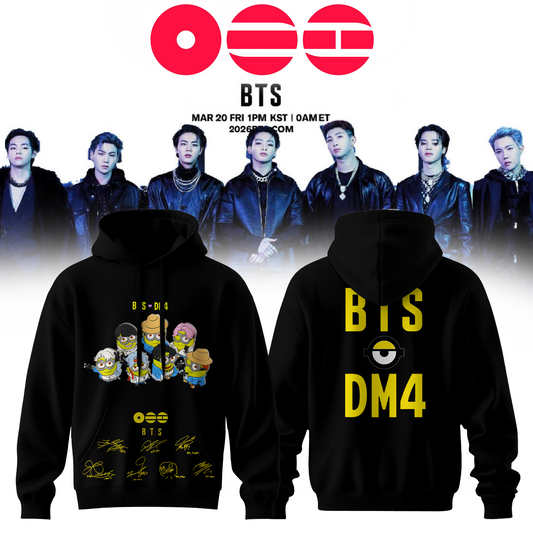 ..BTS The 5th Album Release Limited Edition Signature – Hoodie